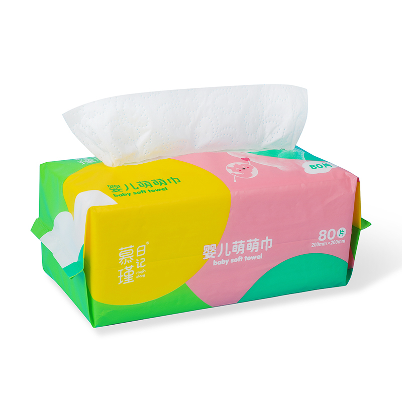 Lenços umedecidos ecológicos Natural Gentle MPM para cuidados com a pele delicada