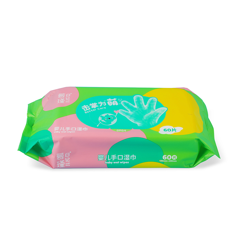Lenços umedecidos ecológicos Natural Gentle MPM para cuidados com a pele delicada