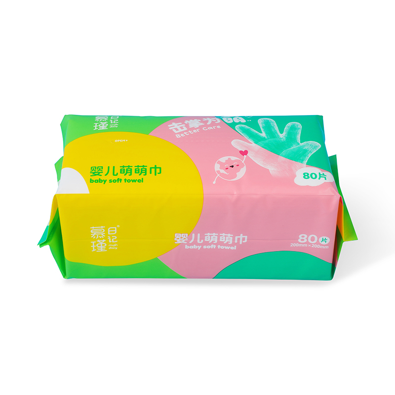 Lenços umedecidos ecológicos Natural Gentle MPM para cuidados com a pele delicada