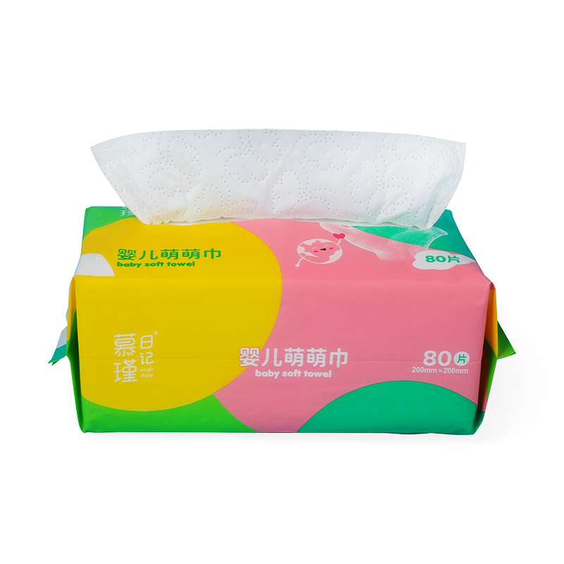 Lenços umedecidos ecológicos Natural Gentle MPM para cuidados com a pele delicada